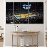 Charlotte Court, Stadium Canvas, Sport Art, Gift for him, Multi Panels B, Canvas Prints Wall Art Decor