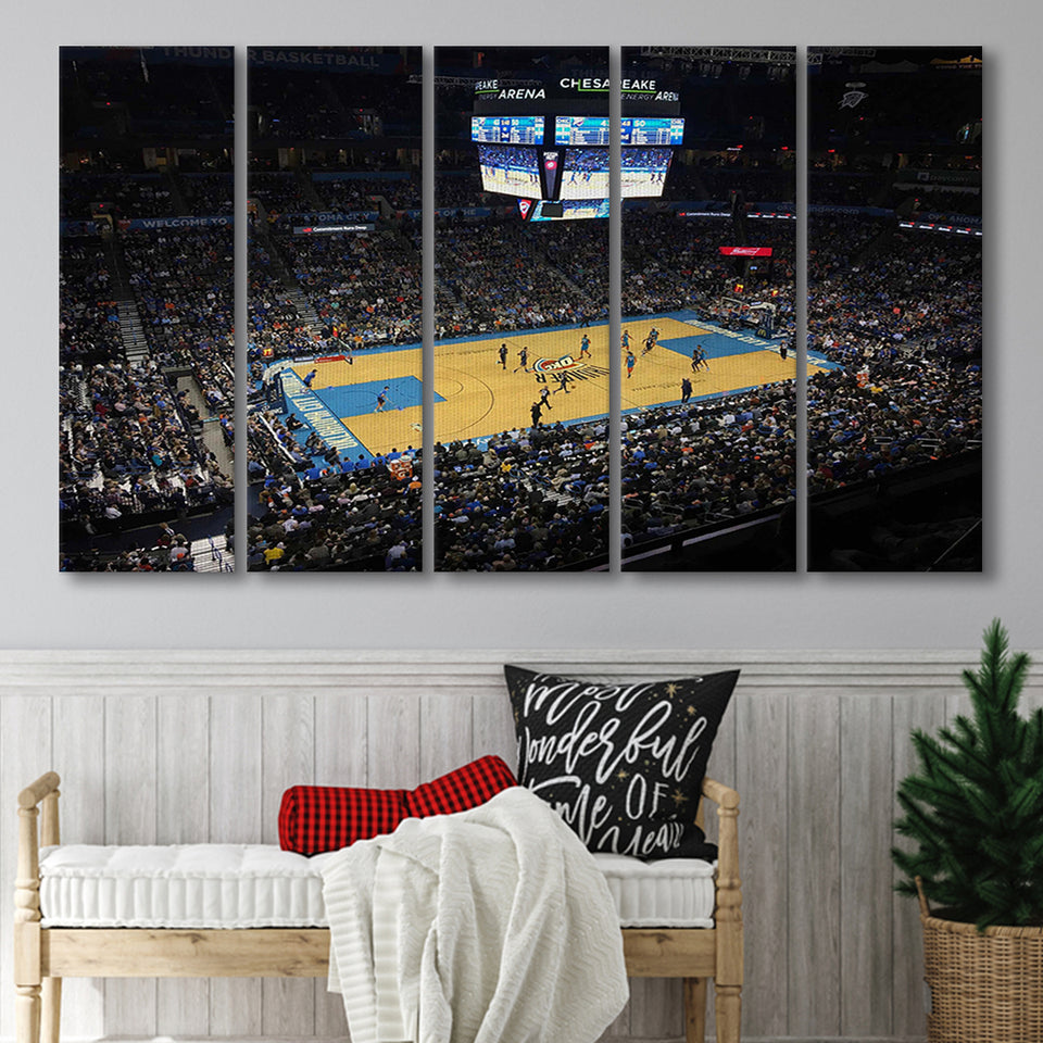 Charlotte Court, Stadium Canvas, Sport Art, Gift for him, Multi Panels B, Canvas Prints Wall Art Decor