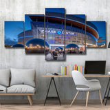 Chase Center Project Icon, Stadium Canvas, Sport Art, Large Canvas, Multi Panels, Canvas Prints Wall Art Decor