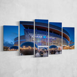 Chase Center Project Icon, Stadium Canvas, Sport Art, Large Canvas, Multi Panels, Canvas Prints Wall Art Decor