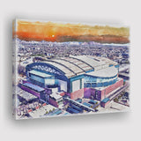 Chase Field Arizona Diamondbacks Watercolor, Sport Art Prints Fan Gift, Canvas Prints Wall Art Decor