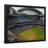 Chase Field, Stadium Canvas, Sport Art, Gift for him, Framed Art Prints Wall Art Decor, Framed Picture