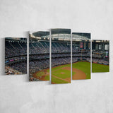 Chase Field, Stadium Canvas, Sport Art, Large Canvas, Multi Panels, Canvas Prints Wall Art Decor