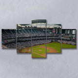 Chase Field, Stadium Canvas, Sport Art, Large Canvas, Multi Panels, Canvas Prints Wall Art Decor