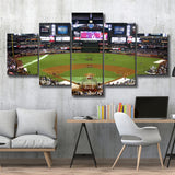 Chase Field Wall Art Arizona Diamondbacks Stadium Canvas Prints,Multi Panels,Sport Stadium Art Prints, Fan Gift
