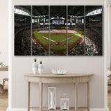 Chase Field in Arizona, Stadium Canvas, Sport Art, Gift for him, Multi Panels B, Canvas Prints Wall Art Decor