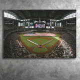 Chase Field in Arizona, Stadium Canvas, Sport Art, Gift for him, Fan Gift, Canvas Prints Wall Art Decor