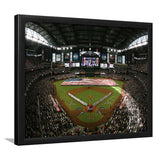 Chase Field in Arizona, Stadium Canvas, Sport Art, Gift for him, Framed Art Prints Wall Art Decor, Framed Picture