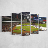 Chase Field in Phoenix Arizona, Stadium Canvas, Sport Art, Large Canvas,V1 Multi Panels, Canvas Prints Wall Art Decor