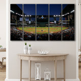 Chase Field in Phoenix Arizona, Stadium Canvas, Sport Art, Gift for him, Multi Panels B, Canvas Prints Wall Art Decor