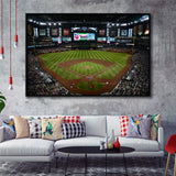 Chase field ball park in Arizona, Stadium Canvas, Sport Art, Gift for him, Framed Canvas Prints Wall Art Decor, Framed Picture