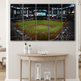 Chase field ball park in Arizona, Stadium Canvas, Sport Art, Gift for him, Multi Panels B, Canvas Prints Wall Art Decor