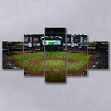 Chase field ball park in Arizona, Stadium Canvas, Sport Art, Large Canvas, Multi Panels, Canvas Prints Wall Art Decor