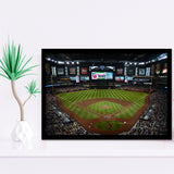 Chase field ball park in Arizona, Stadium Canvas, Sport Art, Gift for him, Framed Art Prints Wall Art Decor, Framed Picture