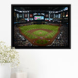 Chase field ball park in Arizona, Stadium Canvas, Sport Art, Gift for him, Framed Canvas Prints Wall Art Decor, Framed Picture