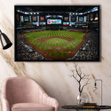 Chase field ball park in Arizona, Stadium Canvas, Sport Art, Gift for him, Framed Canvas Prints Wall Art Decor, Framed Picture