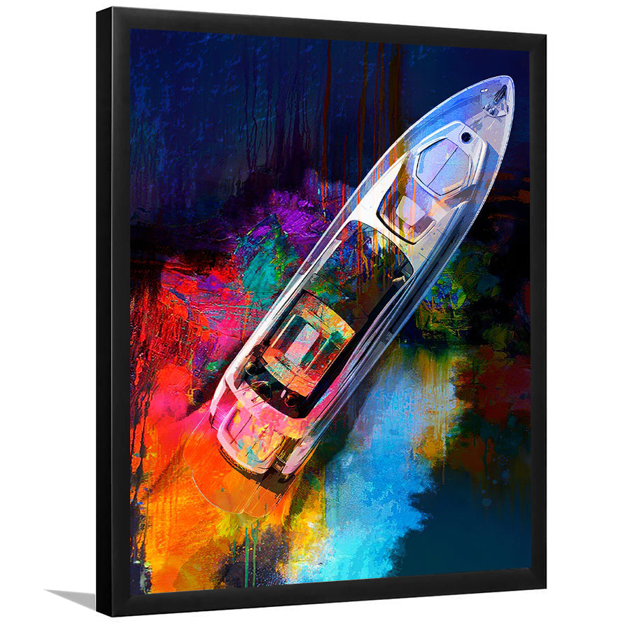 Chasing Dreams Framed Art Prints - Framed Prints, Painting Prints, Prints for Sale, Painting Art