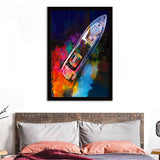Chasing Dreams Framed Art Prints - Framed Prints, Painting Prints, Prints for Sale, Painting Art