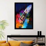 Chasing Dreams Framed Art Prints - Framed Prints, Painting Prints, Prints for Sale, Painting Art