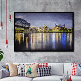 Chattanooga Cityscape Framed Art Prints Wall Decor - Painting Prints, Framed Picture, Home Decor