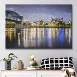 Chattanooga Cityscape Canvas Prints Wall Art Decor - Paiting Canvas, Art Prints, Wall Decor, For Sale