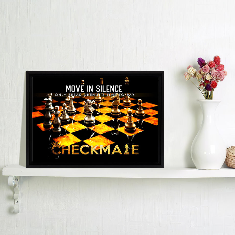 Checkmate Canvas Art - Framed Canvas, Canvas Prints, Painting Canvas - Unixcanvas