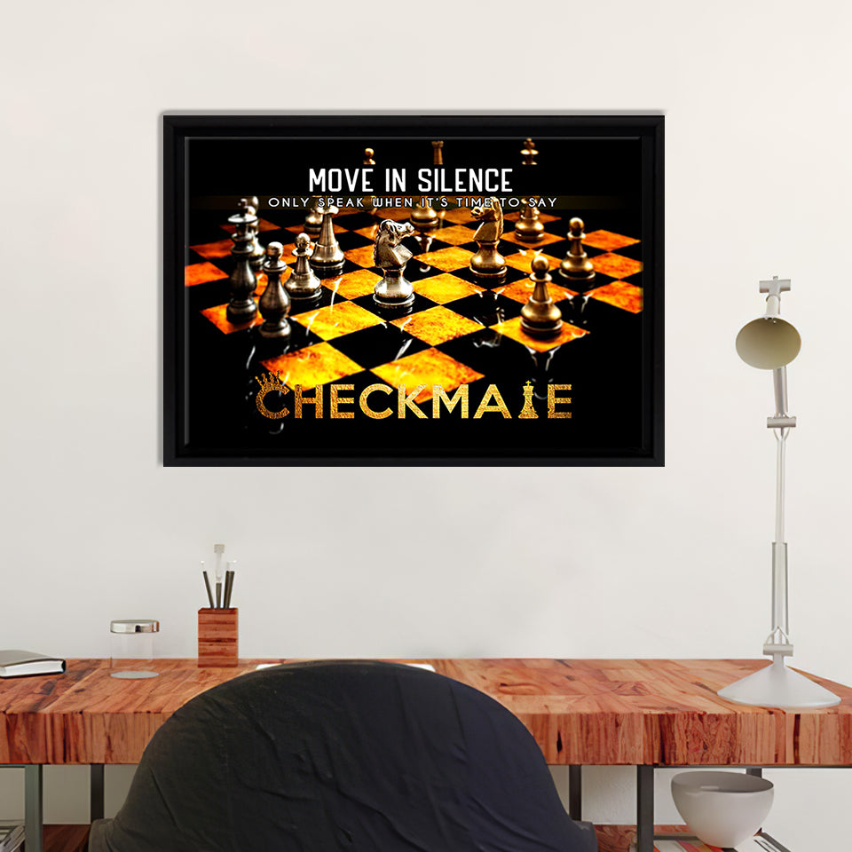 Checkmate Canvas Art - Framed Canvas, Canvas Prints, Painting Canvas - Unixcanvas