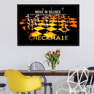 Checkmate Canvas Art - Framed Canvas, Canvas Prints, Painting Canvas - Unixcanvas