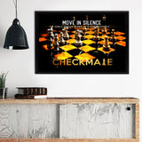 Checkmate Canvas Art - Framed Canvas, Canvas Prints, Painting Canvas - Unixcanvas