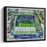 Chelsea FC Stamford Bridge Stadium Watercolor, Sport Art Prints Fan Gift, Framed Canvas Prints Wall Art Decor