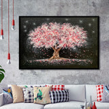Cherry Blossom Tree Painting Framed Art Prints Wall Decor - Painting Prints,Wall Art, Framed Picture,For Sale
