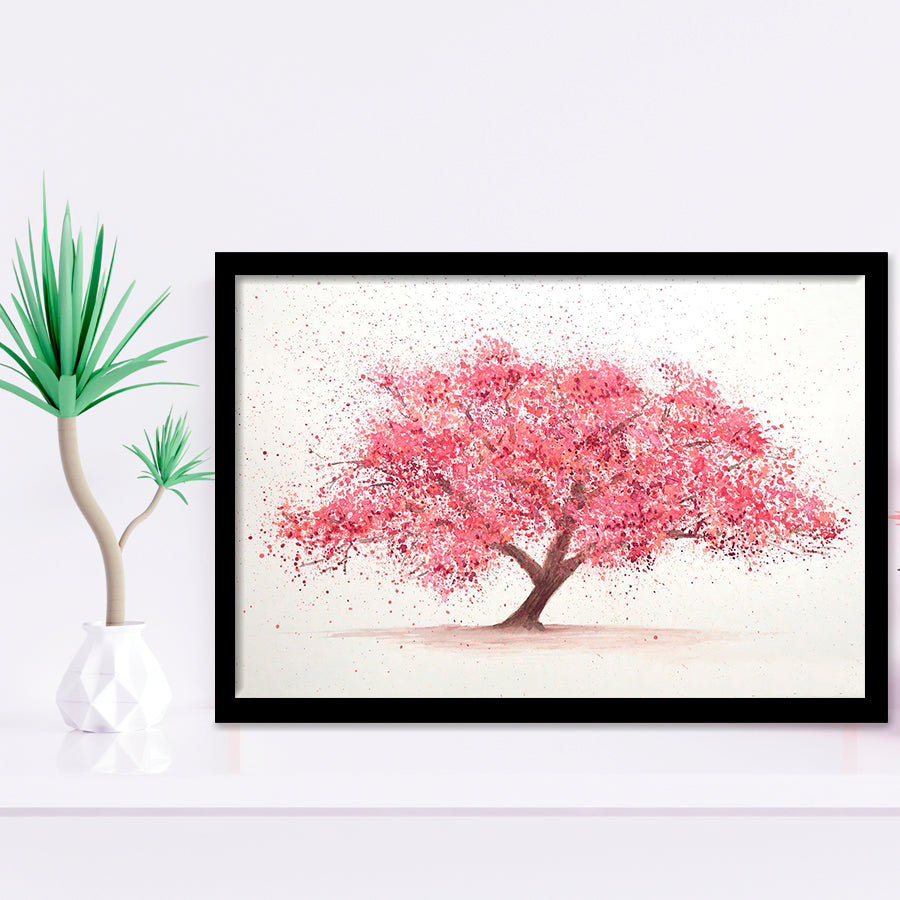 Cherry Tree Blossom Framed Art Prints Wall Decor - Painting Prints, Home Wall Art, For Sale, Framed Pictures