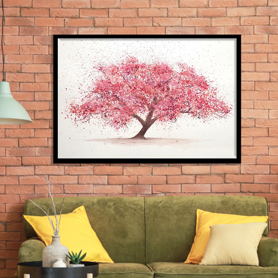 Cherry Tree Blossom Framed Art Prints Wall Decor - Painting Prints, Home Wall Art, For Sale, Framed Pictures