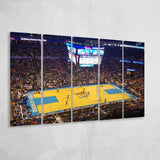 Chesapeake Energy Arena Oklahoma, Stadium Canvas, Sport Art, Gift for him, Multi Panels B, Canvas Prints Wall Art Decor
