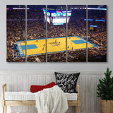 Chesapeake Energy Arena Oklahoma, Stadium Canvas, Sport Art, Gift for him, Multi Panels B, Canvas Prints Wall Art Decor