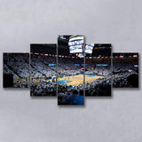 Chesapeake Energy Arena Playoffs, Stadium Canvas, Sport Art, Large Canvas, Multi Panels, Canvas Prints Wall Art Decor