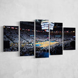 Chesapeake Energy Arena Playoffs, Stadium Canvas, Sport Art, Large Canvas, Multi Panels, Canvas Prints Wall Art Decor