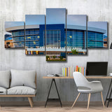 Chesapeake Energy Arena in Oklahoma, Stadium Canvas, Sport Art, Large Canvas, Multi Panels, Canvas Prints Wall Art Decor