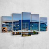 Chesapeake Energy Arena in Oklahoma, Stadium Canvas, Sport Art, Large Canvas, Multi Panels, Canvas Prints Wall Art Decor