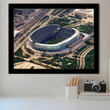 Chicago Bears Stadium Art Prints Soldier Field Stadium Wall Art,Sport Stadium Art Prints, Fan Gift, Wall Decor