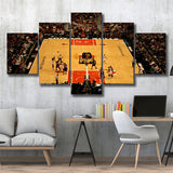 Chicago Bulls Stadium Canvas Prints United Center Wall Art Basketball,Multi Panels,Sport Stadium Art Prints, Fan Gift