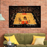 Chicago Bulls Stadium Art Prints United Center Wall Art Basketball,Sport Stadium Art Prints, Fan Gift, Wall Decor