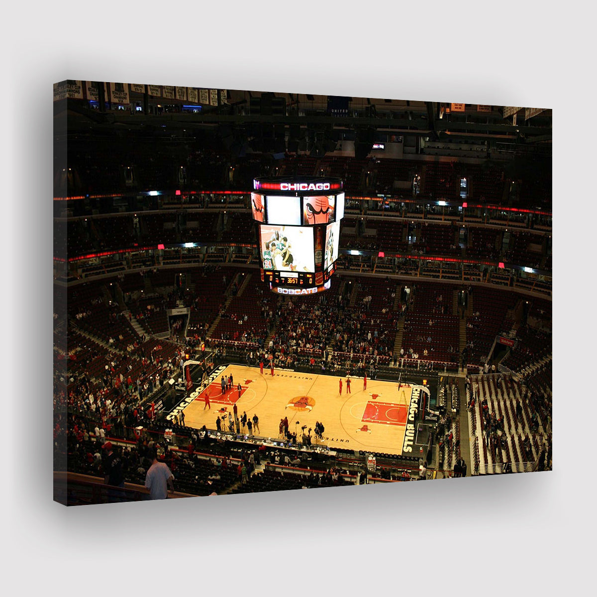 Chicago Bulls Wall Art United Center Stadium Canvas Prints Basketball,Sport  Stadium Art Prints, Fan Gift, Wall Decor