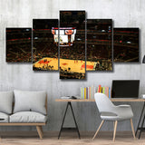 Chicago Bulls in United Center, Stadium Canvas, Sport Art, Large Canvas, Multi Panels, Canvas Prints Wall Art Decor