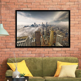 Chicago Cityscape Framed Art Prints Wall Decor - Painting Prints, Framed Picture, Home Decor
