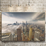 Chicago Cityscape Canvas Prints Wall Art Decor - Paiting Canvas, Art Prints, Wall Decor, For Sale
