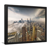 Chicago Cityscape Framed Art Prints Wall Decor - Painting Prints, Framed Picture, Home Decor