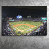 Chicago Cubs Stadium Wall Art Wrigley Field Stadium Canvas Prints Baseball,Sport Stadium Art Prints, Fan Gift, Wall Decor