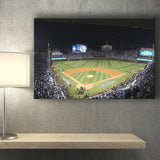 Chicago Cubs Stadium Wall Art Wrigley Field Stadium Canvas Prints Baseball,Sport Stadium Art Prints, Fan Gift, Wall Decor