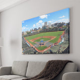 Chicago Cubs Wall Art Stadium Wrigley Field Stadium Canvas Prints Baseball,Sport Stadium Art Prints, Fan Gift, Wall Decor